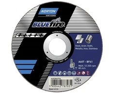 Pjovimo diskas SAINT-GOBAIN NOR-Mėlyna Fire A60T 100x1,0x10,0-T41