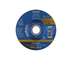 Pjovimo ir šlifavimo diskas PFERD E125-1,9 A46 P PSF DUO Steelox