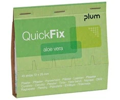 Pleistrai PLUM QuickFix Aloe Vera, 45vnt.