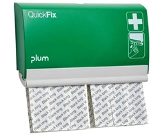Pleistrų laikiklis + 60 ilgų juodų pleistrų PLUM QuickFix Juodas Long