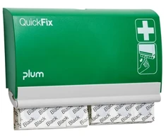 Pleistrų laikiklis + 90 juodų pleistrų PLUM QuickFix Juodas