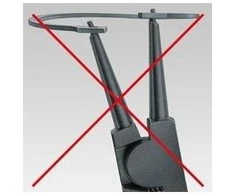 Preciziškos replės išoriniams žiedams KNIPEX 4911A2