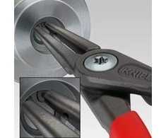 Preciziškos replės vidiniams žiedams KNIPEX 4811J4