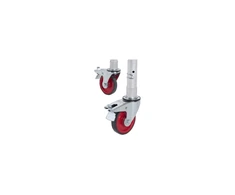Ratukai su stabdžiais ALTREX 150mm, 4vnt.