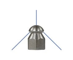 Rm Suttner Antgalis drenų valymui trijų krypčių R+M 1/4" 0,4