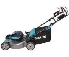 Makita LM002GZ01 Cordless LawnMower 40Vmax XGT, 53cm, BL-motor, Self-propelled, 4 in 1 (Cutting/Collecting/Mulching/Side discharge) Steel deck, be akumuliatoriaus ir kroviklio