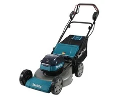 Makita LM002GT202 Cordless LawnMower 40Vmax XGT, 53cm, 2X5,0Ah Li-ion DC40RC, BL-motor, Self-propelled, 4 in 1 (Cutting/Collecting/Mulching/Side discharge) Steel deck!