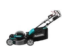 Makita LM002GT202 Cordless LawnMower 40Vmax XGT, 53cm, 2X5,0Ah Li-ion DC40RC, BL-motor, Self-propelled, 4 in 1 (Cutting/Collecting/Mulching/Side discharge) Steel deck!