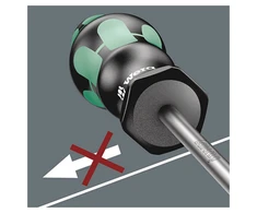 Šešiakampis atsuktuvas WERA 354 Hex-Plus SW 2x75mm