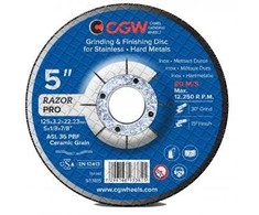 Šlifavimo diskas 125x3.2x22.23 Razor CGW