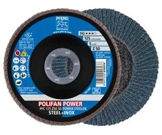 Šlifavimo diskas PFERD PFC125 Z50 SG Power Steelox