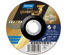 Grąžtas Norton Šlifavimo diskas SAINT-GOBAIN Nor-Quantum3 NQ24P-BF27