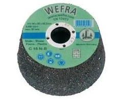 Šlifavimo taurė akmeniui 110/90*55*22mm WEFRA C 24 N