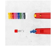 Spalvotų kaiščių rinkinys KNIPEX Mix2,10vnt.