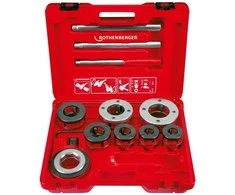 Sriegpjovių rinkinys su terkšle ROTHENBERGER Super Cut 3/8"-2"