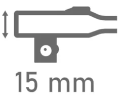 Terkšlė PROXXON SlimLine 1/2"