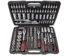 Įrankių rinkinys 1/4+3/8+1/2'' 179 vnt, KS Tools