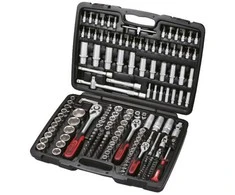 Įrankių rinkinys 1/4+3/8+1/2'' 179 vnt, KS Tools