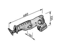 Tiesinis pjūklas FLEX RS 29 18,0 C