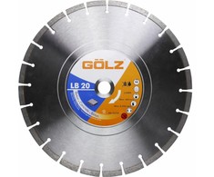 Universalus deimantinis diskas GOLZ LB20 300x25,4mm