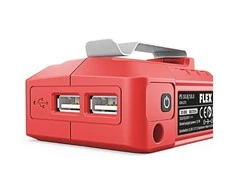 USB adapteris akumuliatoriui FLEX 10,8/18,0V