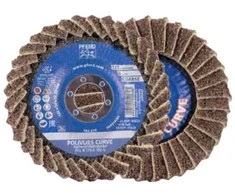 Veltinio šlifavimo diskas PFERD Curve PVL-R 125 A 100 G