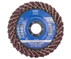 Veltinio šlifavimo diskas PFERD Curve PVL-R 125 A 240 F