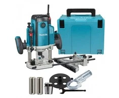 Makita RP2303FC07 Vertikali freza 2100 W 6, 8, 12 mm, 9000-23000 min-1, 6,2kg, MAKPACK