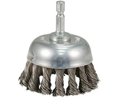 Makita Taurės formos 65mm, su 1/4'' šešiakampiu antgaliu, Nerūdijantis plienas (Sukta viela) D-76691