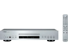 CD grotuvas „Yamaha CD-S303“, USB, 192 kHz / 24 bitų DAC, „Pure Direct“, sidabrinis