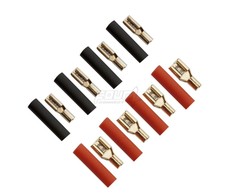 FOUR Connect 4-690752 flat connector 2.5mm2 - 2x2.8mm/2x4.8mm red + 2x2.8mm/2x4.8mm juodas