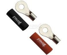 FOUR Connect 4-690913 M6 ring terminal 10 mm², 1x red ja 1x juodas