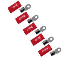 FOUR Connect 4-690944 M8 ring terminal 50mm², 5x red