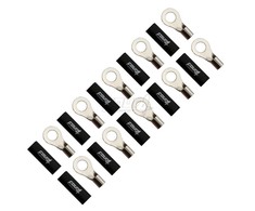 FOUR Connect 4-690961 M8 ring terminal 10mm², 10x juodas