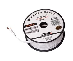 FOUR Connect 4-800266 OFC-minispool baltas 2x2.5mm2, 30m