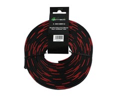FOUR Connect 4-NS10BR12 nylonsock red/juodas 12/25mm 10m