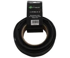 FOUR Connect 4-ST3BL19-G shrink tube, 2:1 Juodas with glue 19mm 3m