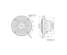 Pioneer 20 cm 2-tie kosteudenkestävä autokaiutin TS-MR2040