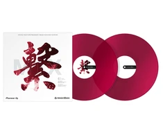Pioneer DJ - RB-VD2- CR vinilinė plokštelė Recordbox funkciju valdymui. Raudona.2 vnt.