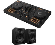Pioneer DJ DDJ-FLX4 + DM-50D-BT