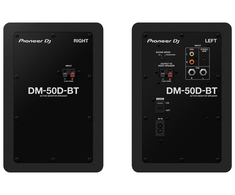 Pioneer DJ - DM-50D-BT kolonėlės su Bluetooth, Juodos spalvos, 2 vnt.