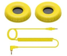 Pioneer DJ HC-CP08-Y Cable+ear pads for HDJ-CUE1 (Geltona)