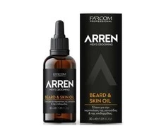 Aliejus barzdai ir odai Farcom Professional ARREN Men’s Grooming Beard &amp; Skin Oil 30ml