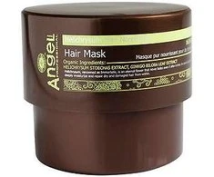 Angel Professional Kaukė sausiems pažeistiems plaukams Angel Helichrysum Pure maitininantis Hair Mask 500g