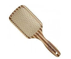 Bambukinis plaukų šepetys Olivia Garden Bamboo Touch Detangle Nylon L