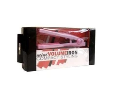 Bratt Plaukų žnyplės apimčiai Mini Volume Iron Compact Styling Rožinė