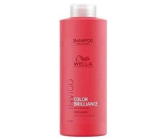Dažytų, normalių plaukų šampūnas Wella Color Brilliance Fine Invigo Šampūnas 1000ml