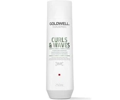 Drėkinantis garbanotų plaukų šampūnas Goldwell Curls &amp; Waves Hydrating Šampūnas 250ml