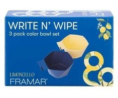 Dubenėliai plaukų dažymui Framar Limoncello Color Bowl Set 3 vnt.