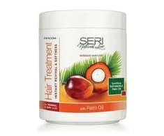Kaukė normaliems ir sausiems plaukams Farcom SERI Natural Line Hair Treatment with Palm Oil 1000ml
